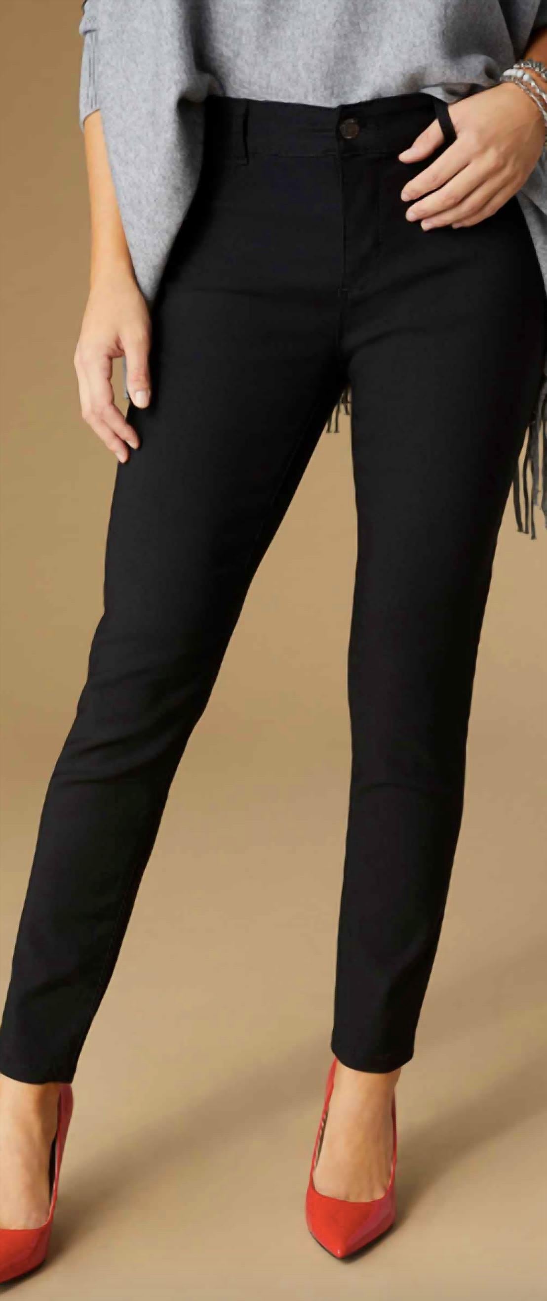 COCO + CARMEN Cloud 9ine Skinny Pant in black - women's pants - alternate view