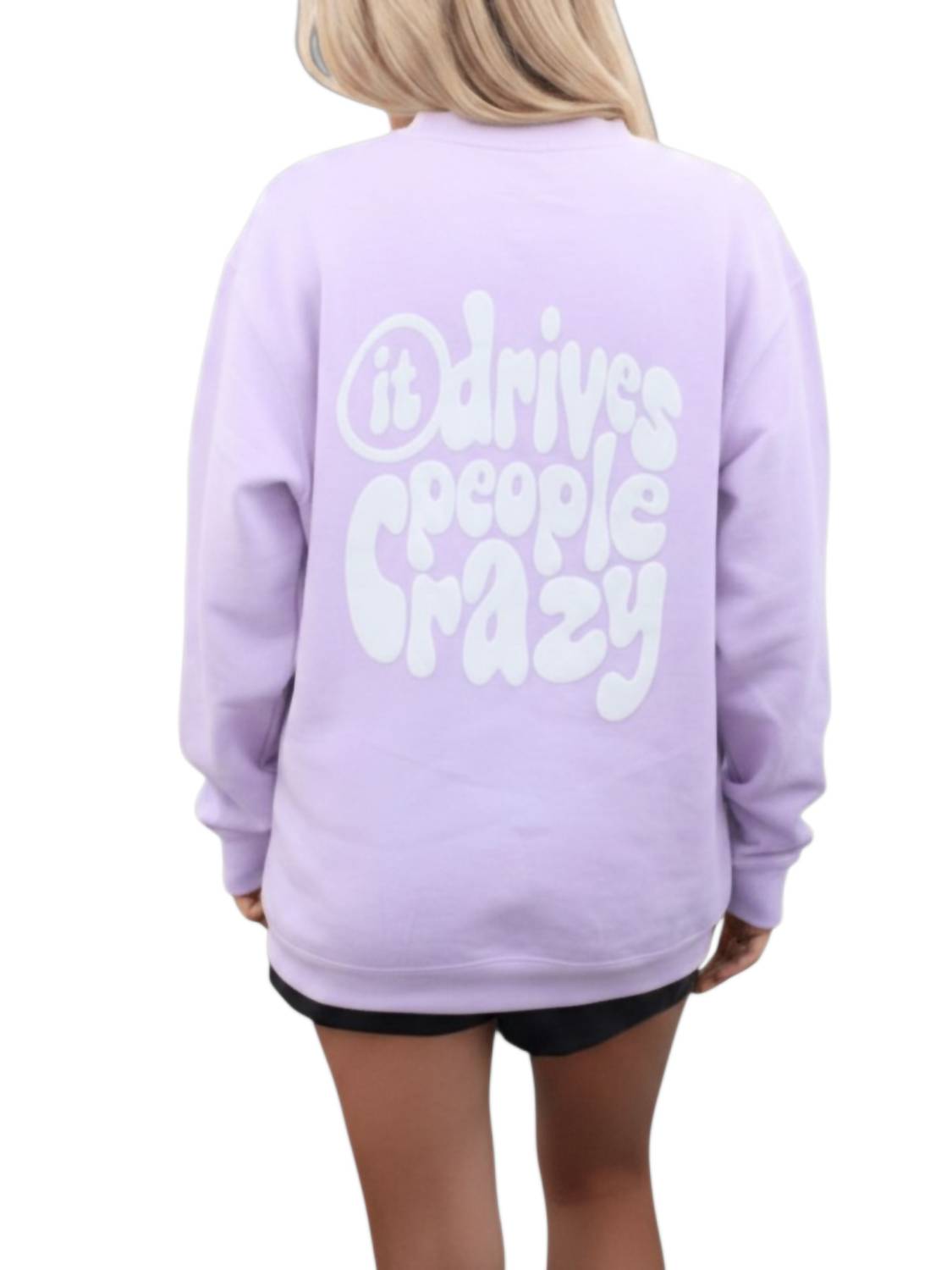 Southern Bliss - Be Happy Long Sleeve Crewneck Sweatshirt