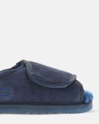 Lamo - Women's Open Toe Wrap Wide Slipper