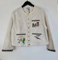 Me369 - Women's Margaret Collarless Jacket