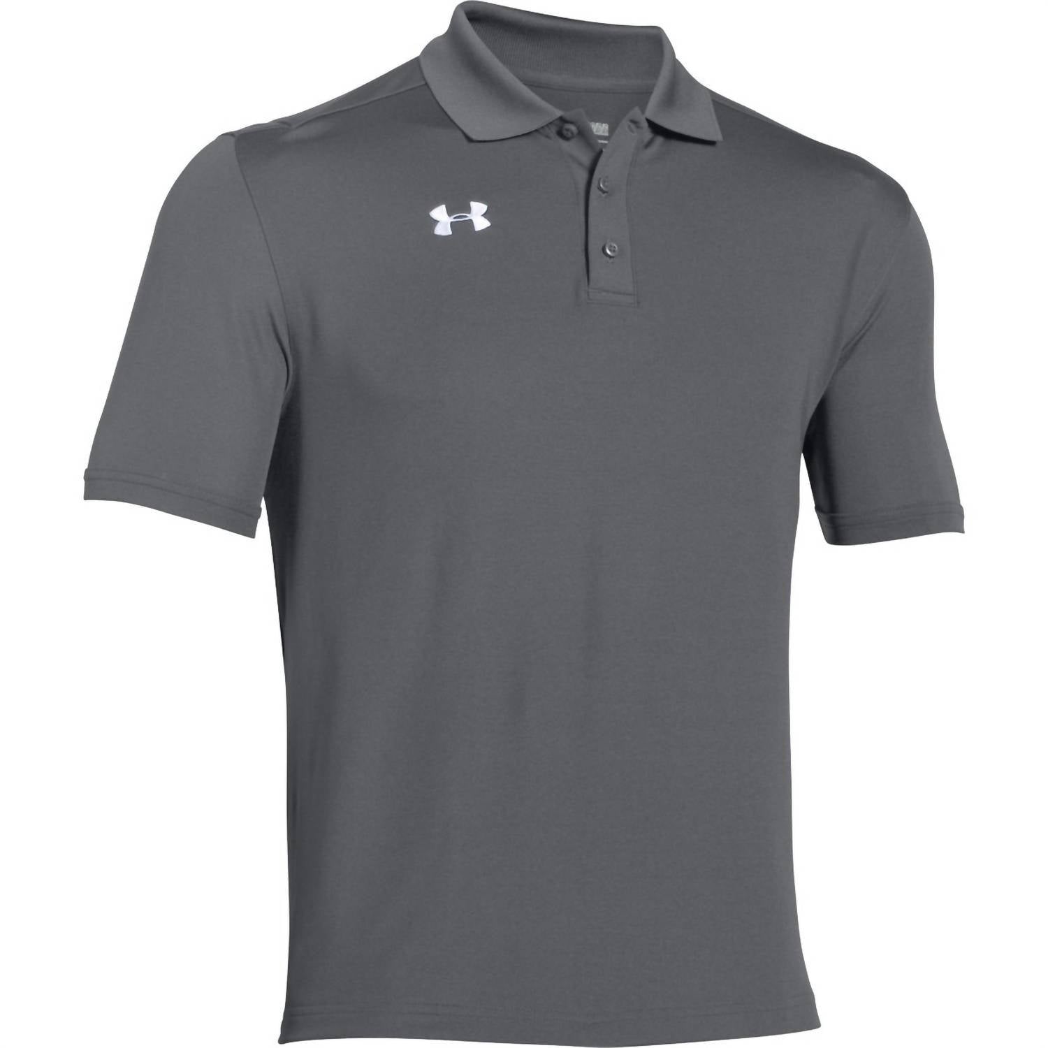 UNDER ARMOUR Men's Team Armour Golf Polo in graphite - men's shirt
