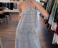 ISABEL MARANT Prisha Top in light blue - women's blouse - view 5