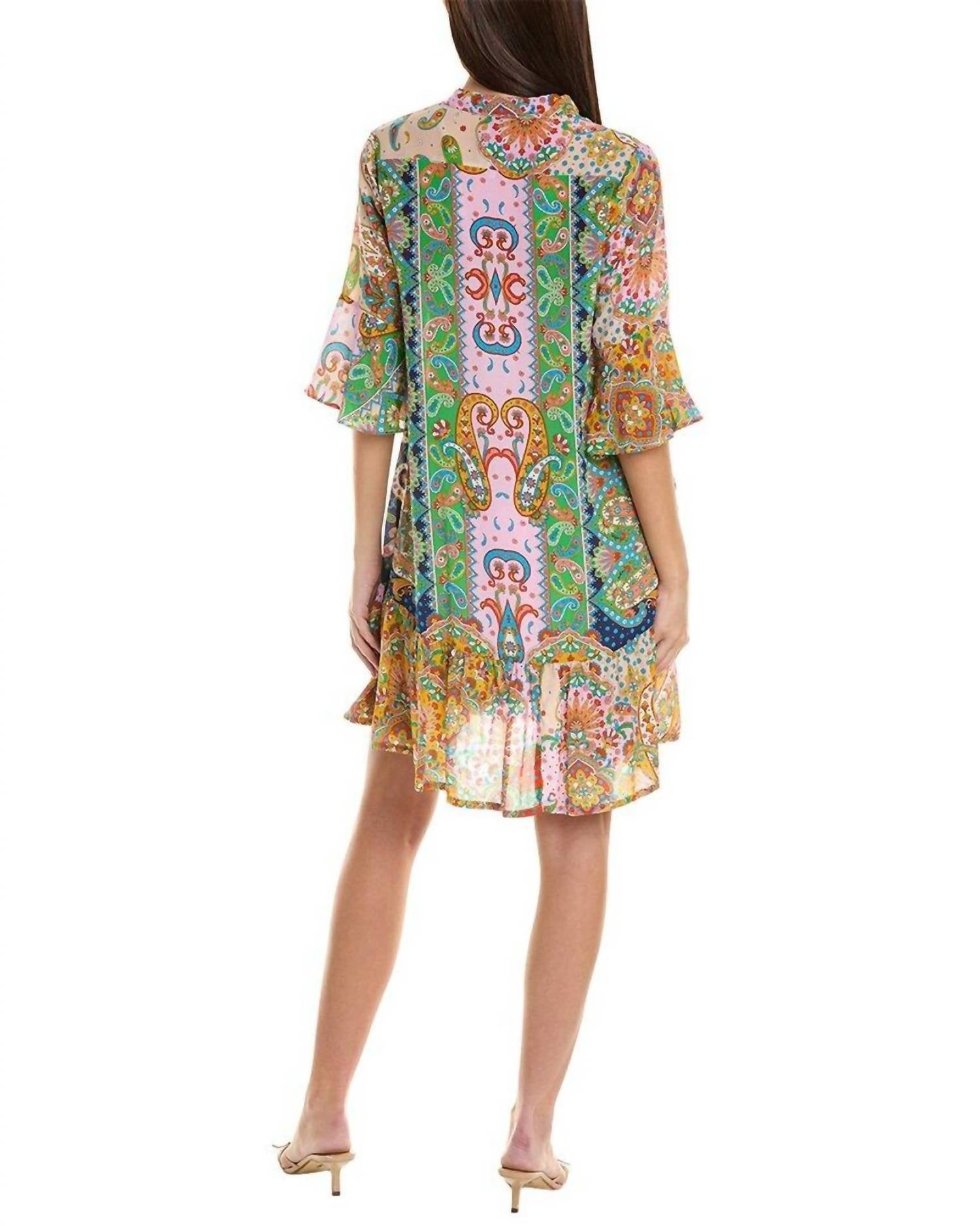 Johnny Was - BRAEMAR ELEON LONG SLEEVES DRESS