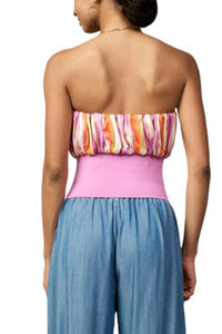 Current Air - Spring Stripe Tube Top