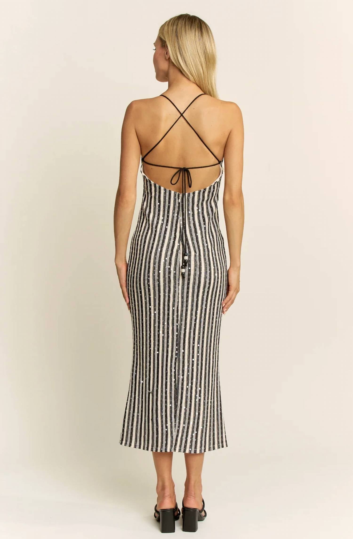 Elevator Disco - Women's Moonlight Sinatra Midi Dress