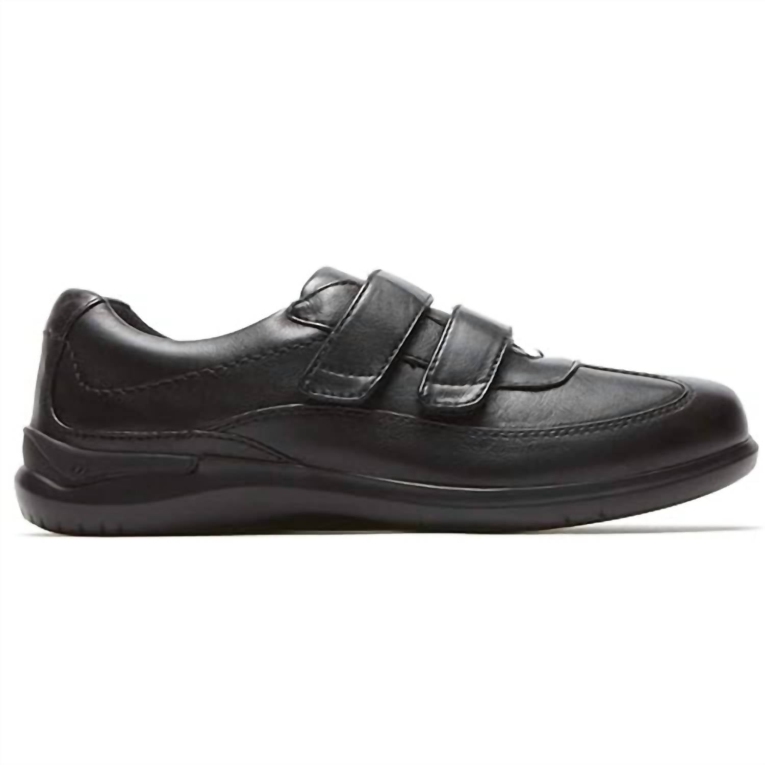 Aravon Women's Flora Double Strap Sneaker in black - women's sneaker