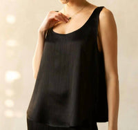 Rose & Crown - Satin Crinkle Top