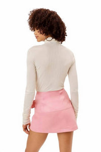 For Love & Lemons - Women's Sadie Turtleneck Top