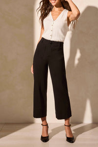 Tribal - High Rise Capri Pant With Pockets