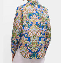 Foxcroft - Meghan Garden Paisley Long Sleeve Shirt