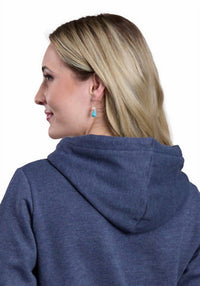 Tin Haul - Long Sleeve Roping Screen Cowgirl Sweatshirt Hoodie