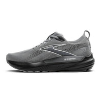 BROOKS Men's Glycerin Gts 22 Shoes in gray ebony bluewash - men's shoe - alternate view