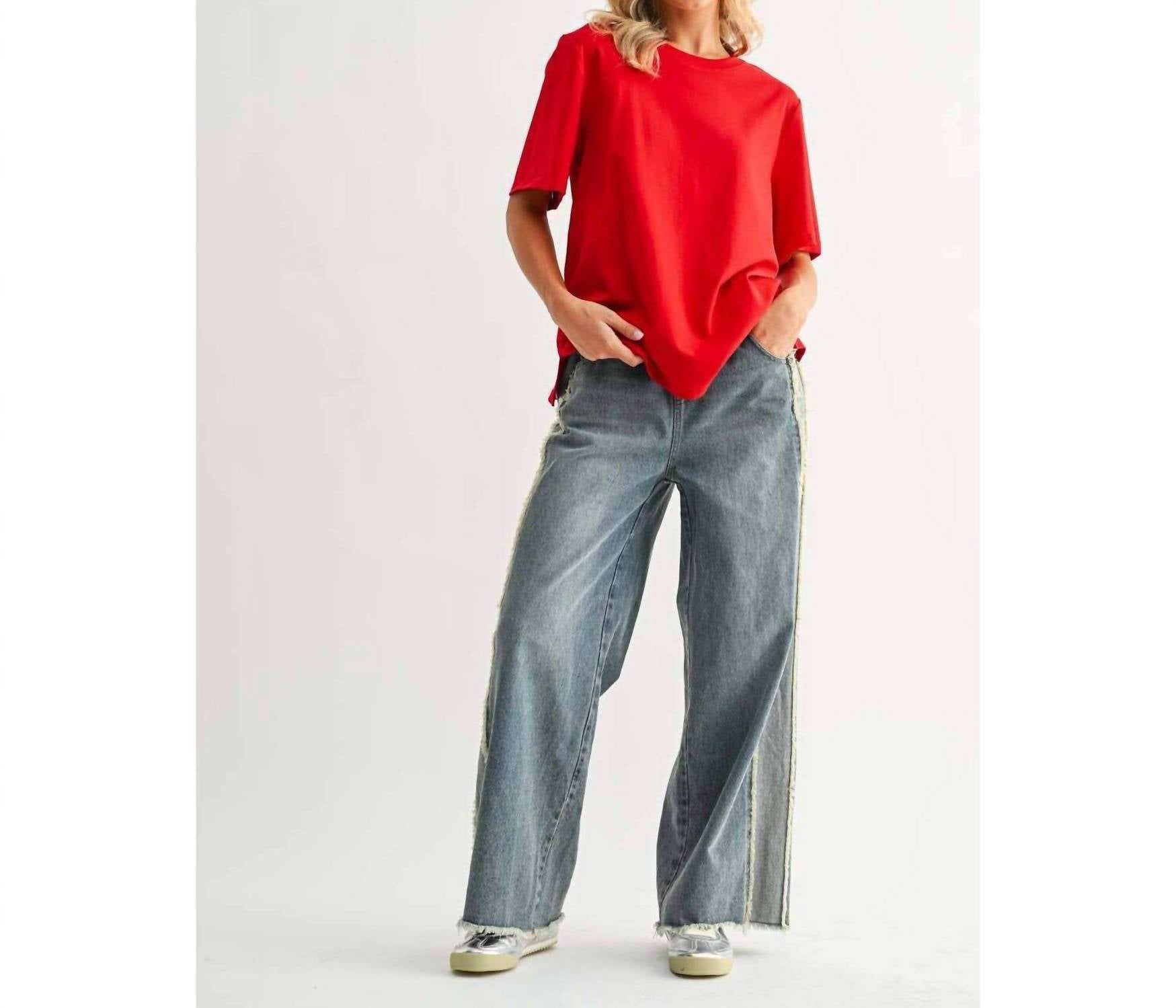 Joh Devin Pants in denim - women's pants - view 4