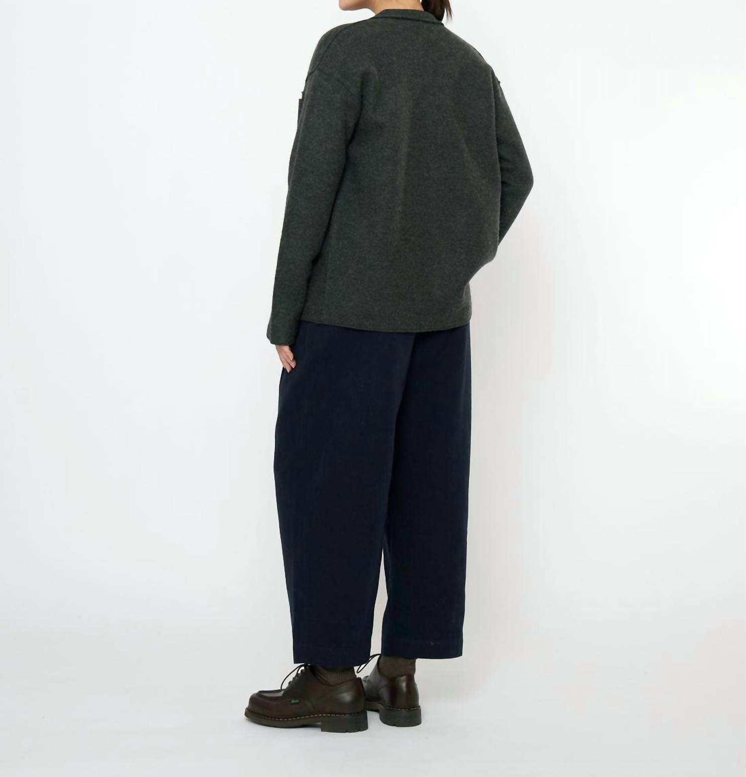 7115 By Szeki - Boiled Merino Wool Shirt Jacket