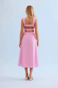 Leo & Ugo - Nina Open Back Midi Dress