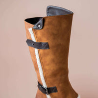 RIEKER Women's Tall Boot in brown - women's shoe - view 5