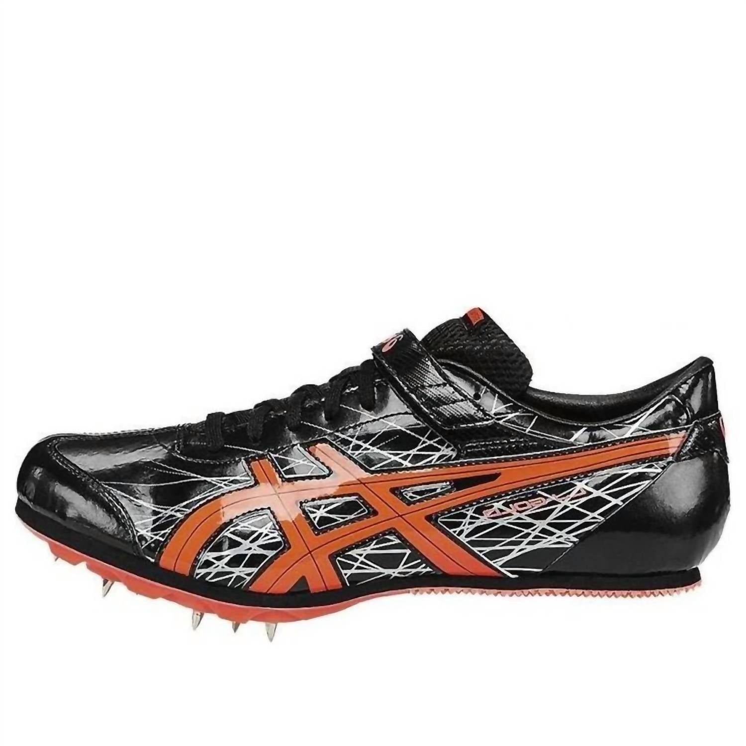 ASICS Men's Long Jump Pro Shoes in black coral - men's shoe