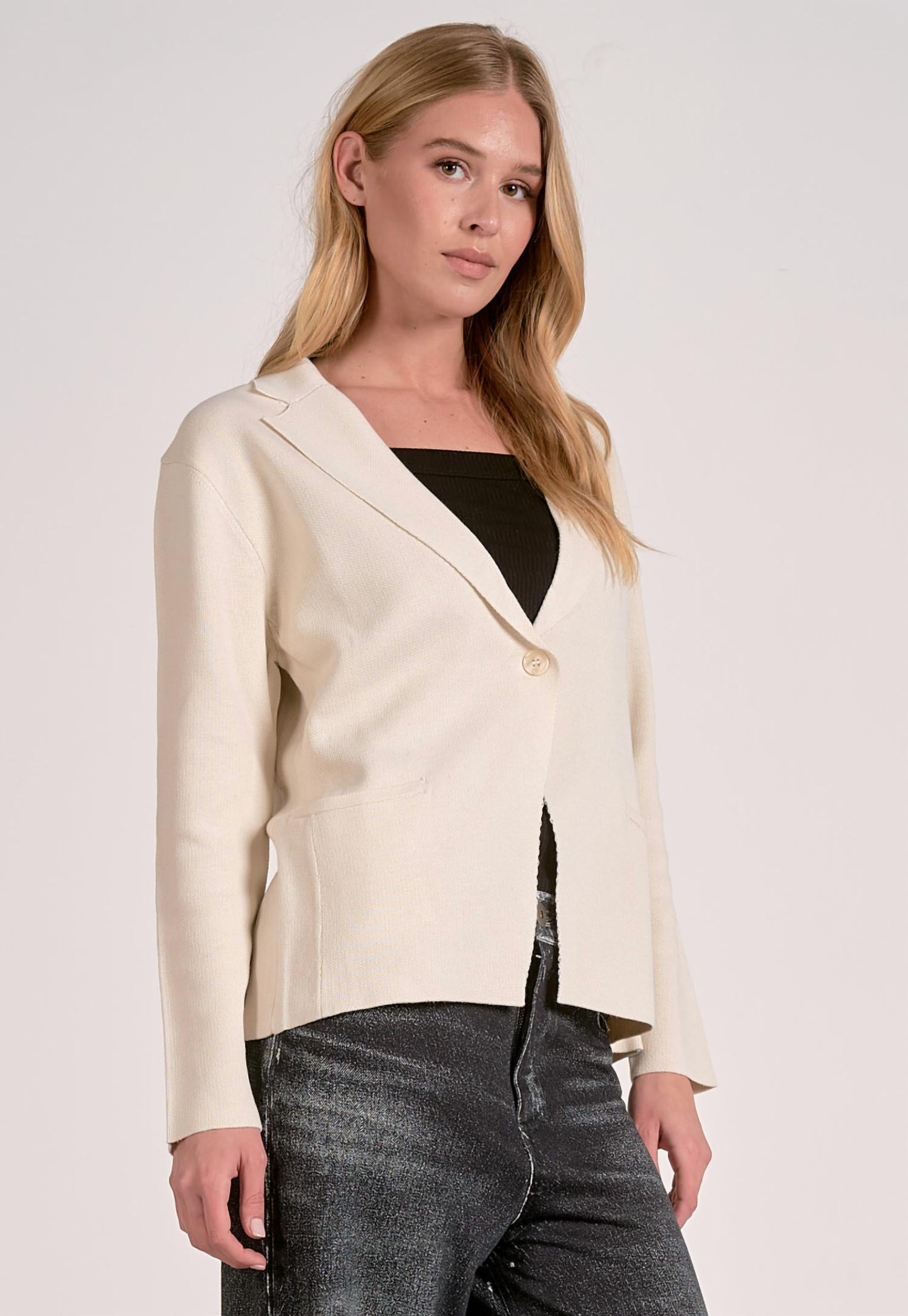 Elan - Knit Blazer