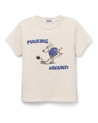 DAYDREAMER Pucking Around Vintage Tee in vintage white - women's t-shirt - view 5