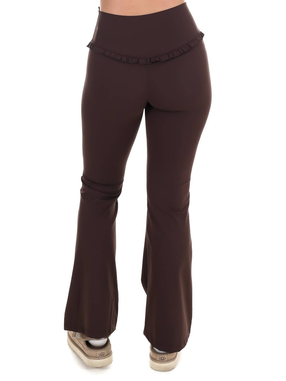 Kimberly C - Stay Sweet Ruffle High Waist Flare Pants