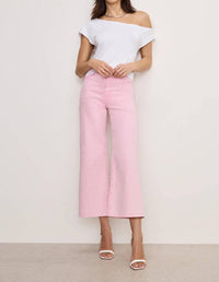 Good American - Good Waist Cropped Palazzo Jeans