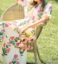 Umgee - Floral Smocked Waist Tiered Midi Dress