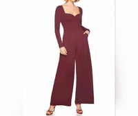 Susana Monaco - Sweetheart Long Sleeve Jumpsuit