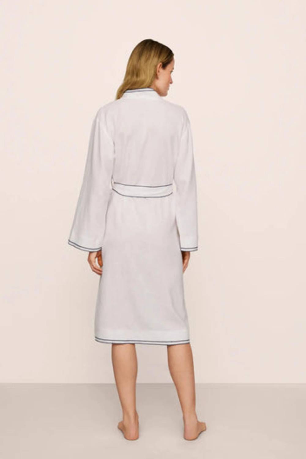 Eberjey - Linen Blend Long Sleeve Robe