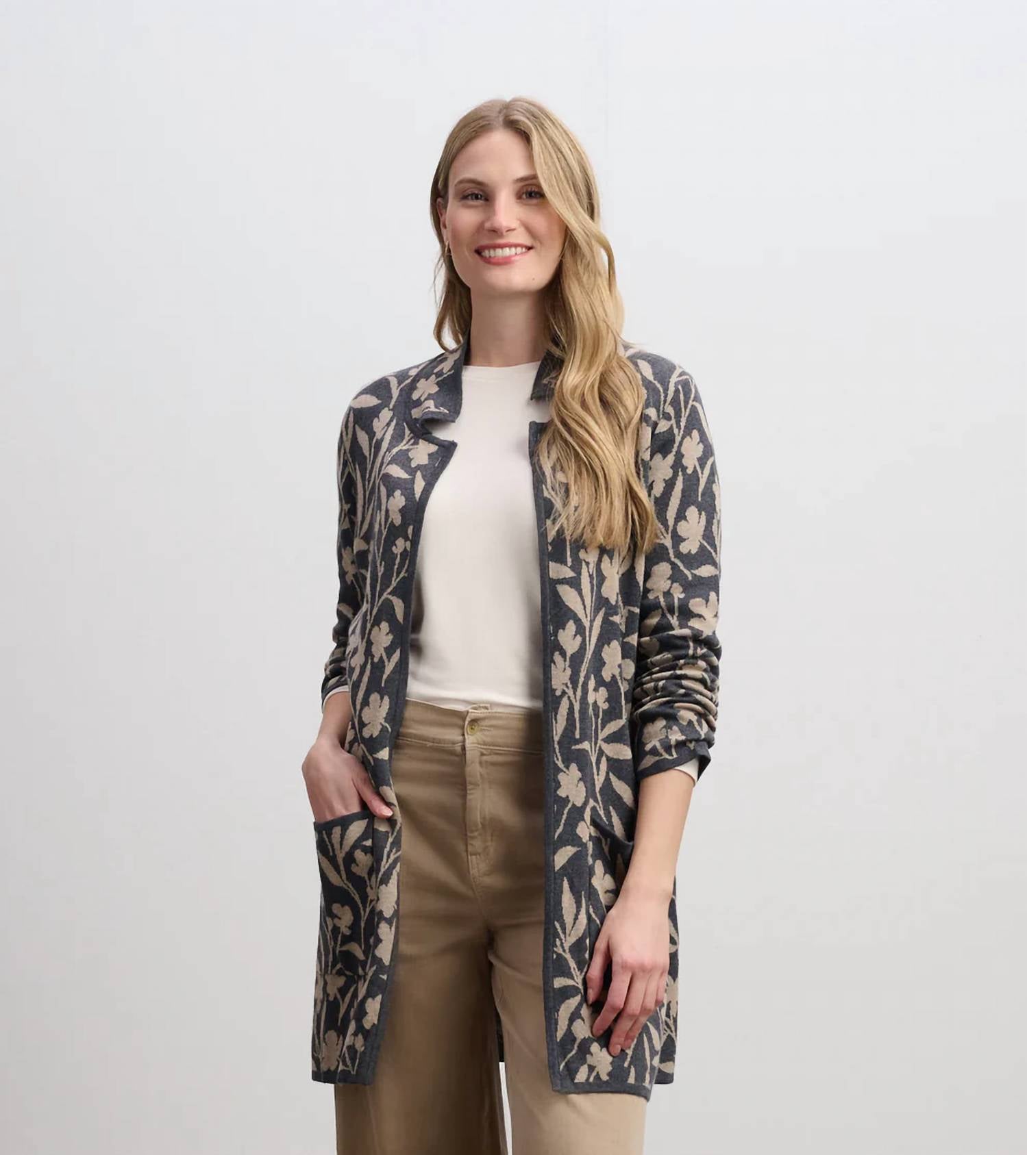 Hatley - Open Front Sweater Blazer