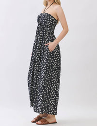 Final Touch - Zoe Halter Midi Dress