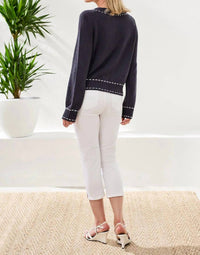 Tribal - Contrast Stitch Cardigan
