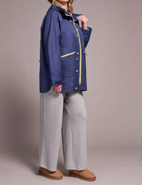 Tribal - Water Repellent Lightweight Hooded Coat