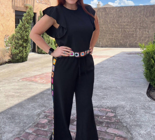 Entro - Retro Squares Pants