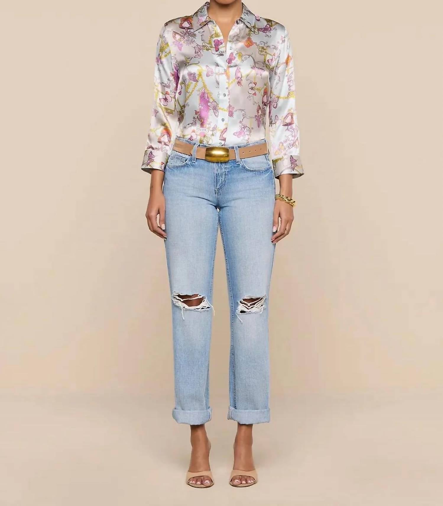 L'Agence - Low-rise Slouch Jeans