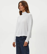 Michael Stars - Wynn Mock Neck Long Sleeve Top