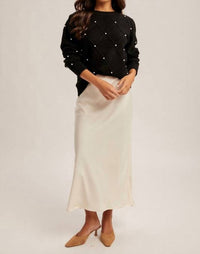 Hem & Thread - Pearl Detailed Sweater