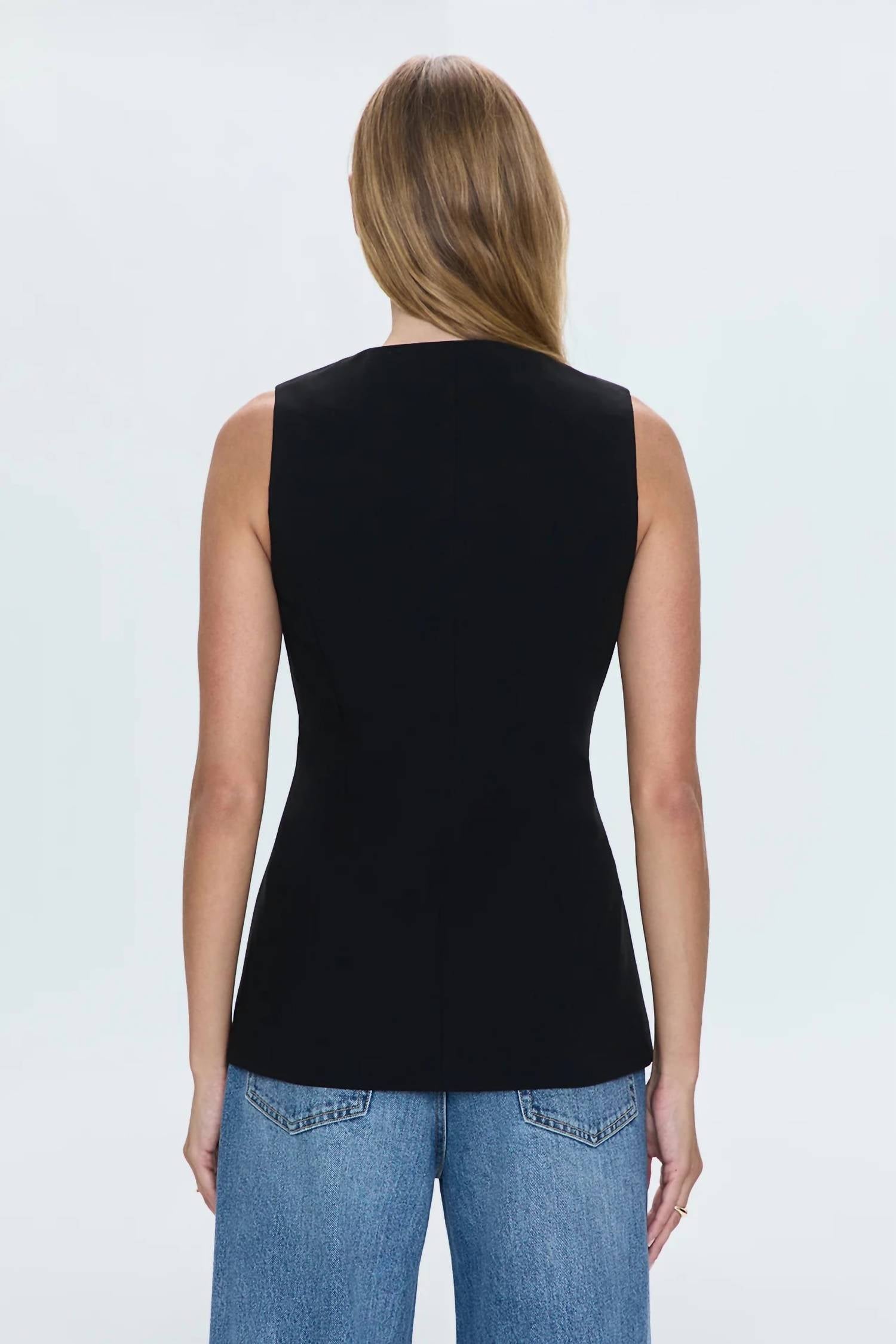 Pistola - Lila V-neck Fitted Vest