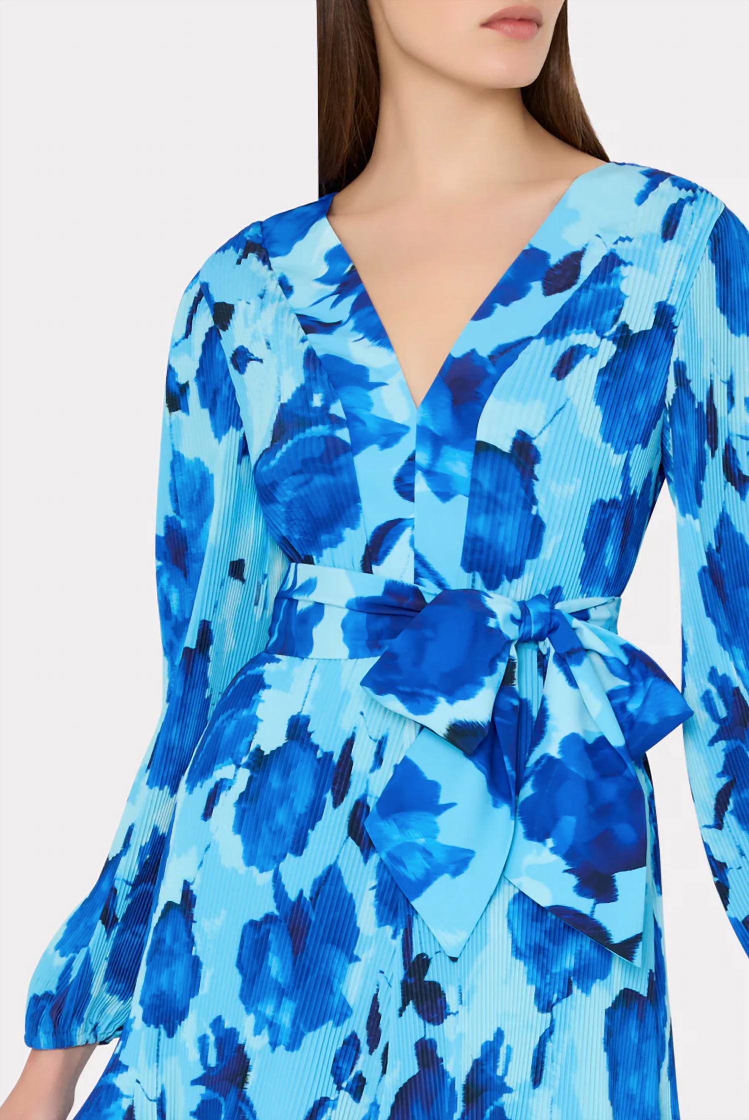 Milly - Liv Blurred Blossom Mini Dress