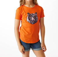 Stewart Simmons - Girl's Clemson Sequin Shirt