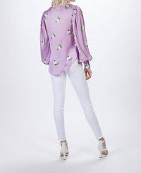 KEYHOLE BLOUSE