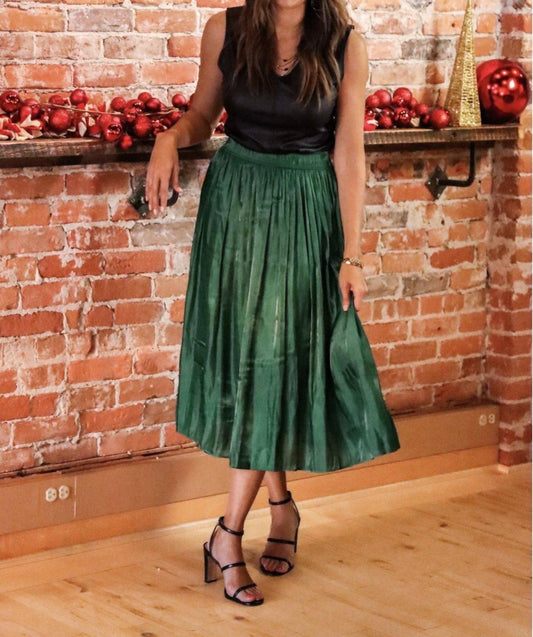 J.Nna - Find Your Beauty Pleated Maxi Skirt