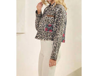 Carole Christian - Cropped Denim Jacket