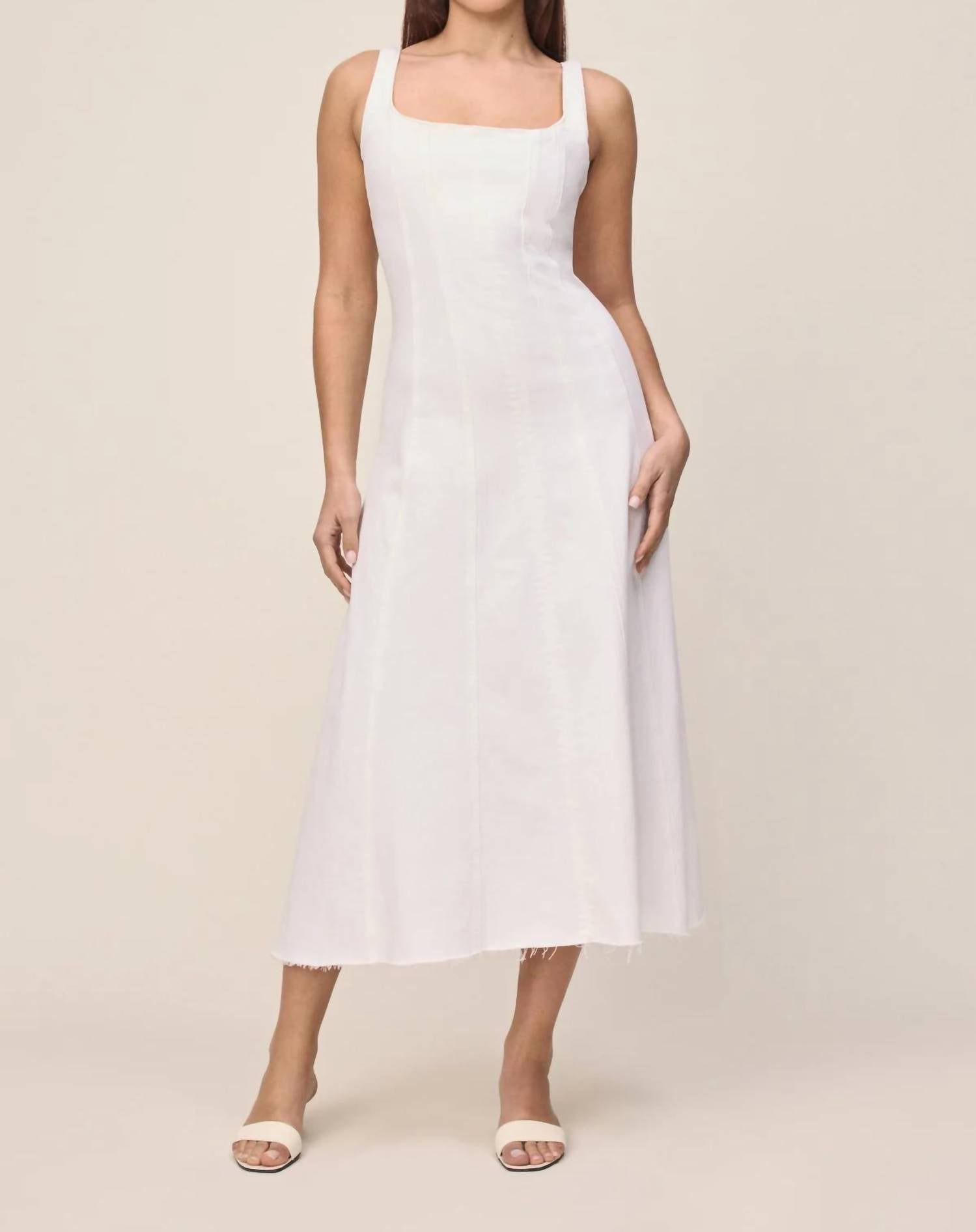 Warp + Weft - PSA Denim Maxi Dress