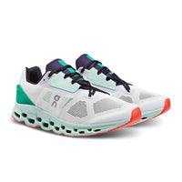 On Men's Cloudstratus Running Shoes in undyed white creek - men's shoe - alternate view