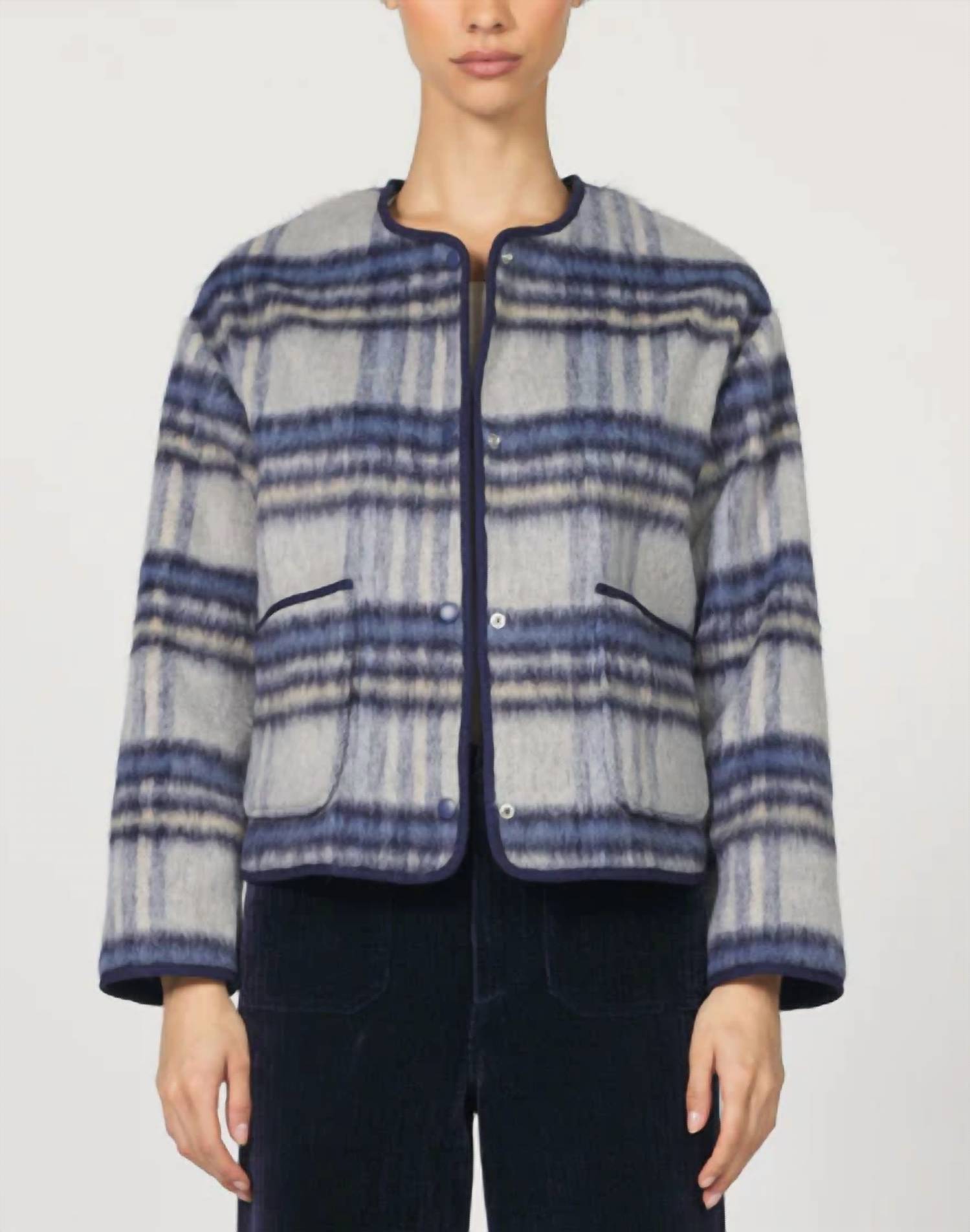 Dear John Denim - Jordyn Wool Plaid Jacket