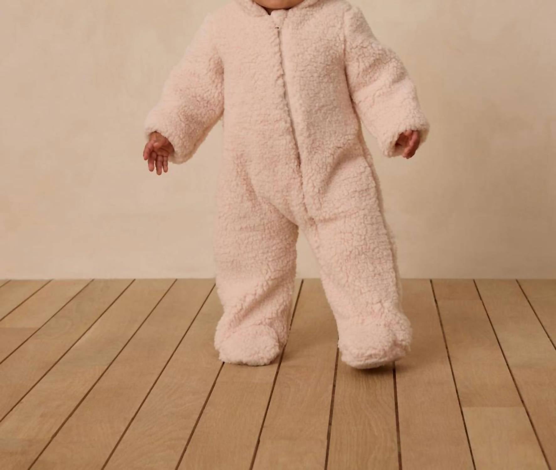 Quincy Mae - Kid's Bear Jumpsuit