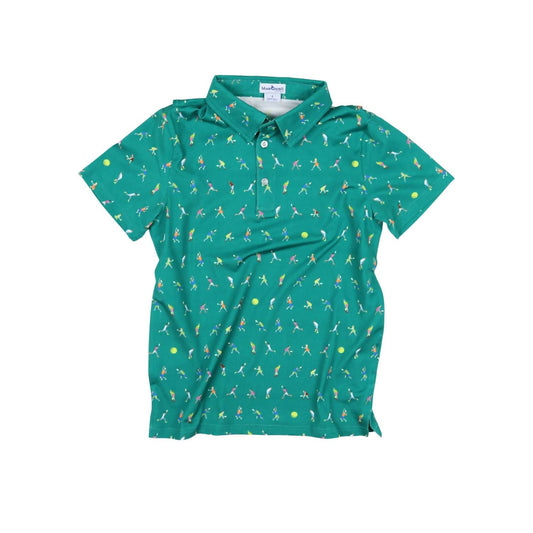 Blue Quail Clothing Co. - Boy's Tennis Short Sleeve Polo