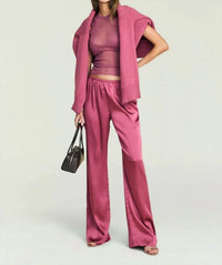 Ser.O.Ya - Lillian Satin Pull-on Pants