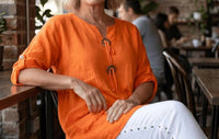 Puro Lino - The Capri Sun Tunic Top