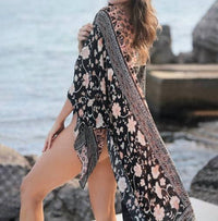 Shiraleah - Cicada Poen Front Kimono